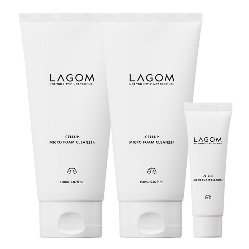 Lagom Celeb Micro Foam Cleanser 150ml 2p + 30ml, 330ml, 1 Set