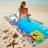 1Pc Spongebob Friends Adventure Beach Towel Quick Dry Multiuse For Beach Pool Gym Yoga Home Travel Christmas Halloween Xmas Gift Y1965