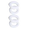 2 Pair Ear Muffs Earpads Hearing  or Replacement Cushion Foam Pads for QC   Headphone