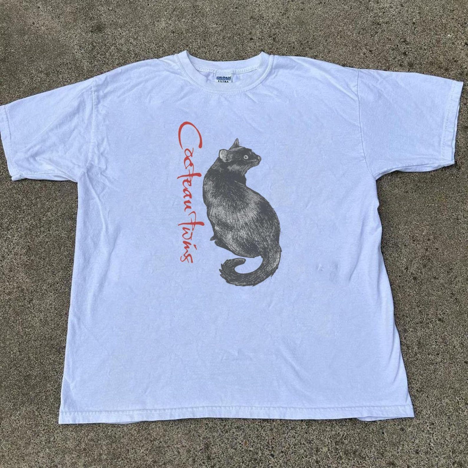 Cocteau Twins White T-Shirt M