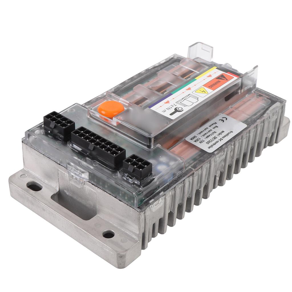 72v Electric Motorcycle Controller DK72360 Sine Wave Brushless DC Motor Controller for QS Motor Up To 3000W Transparent