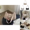2024 Summer New Style Fashion Street Trend Women's Bag Pu Material Shoulder Bag High-end Underarm Bag