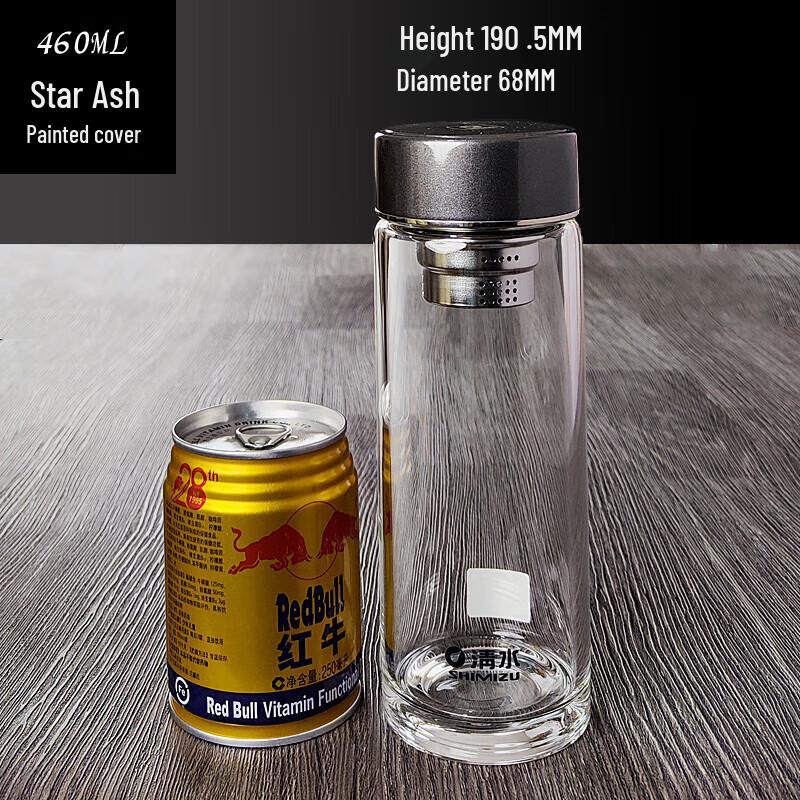 Portable Borosilicate Glass Tea Infuser Bottle