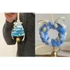 DIY Twistable Snowflake Wreath Ornament - Handmade Christmas Tree Decoration
