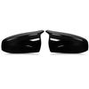 Car Rearview Side Mirror Cover For BMW X5 E70 X6 E71 2007-2013 Wing Rear View Mirror Cap Exterior Door Housing Shell Trim Carbon