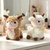 Cute Sheep Plush Keychain With Short Pile Fabric For Kids Adults Gifts