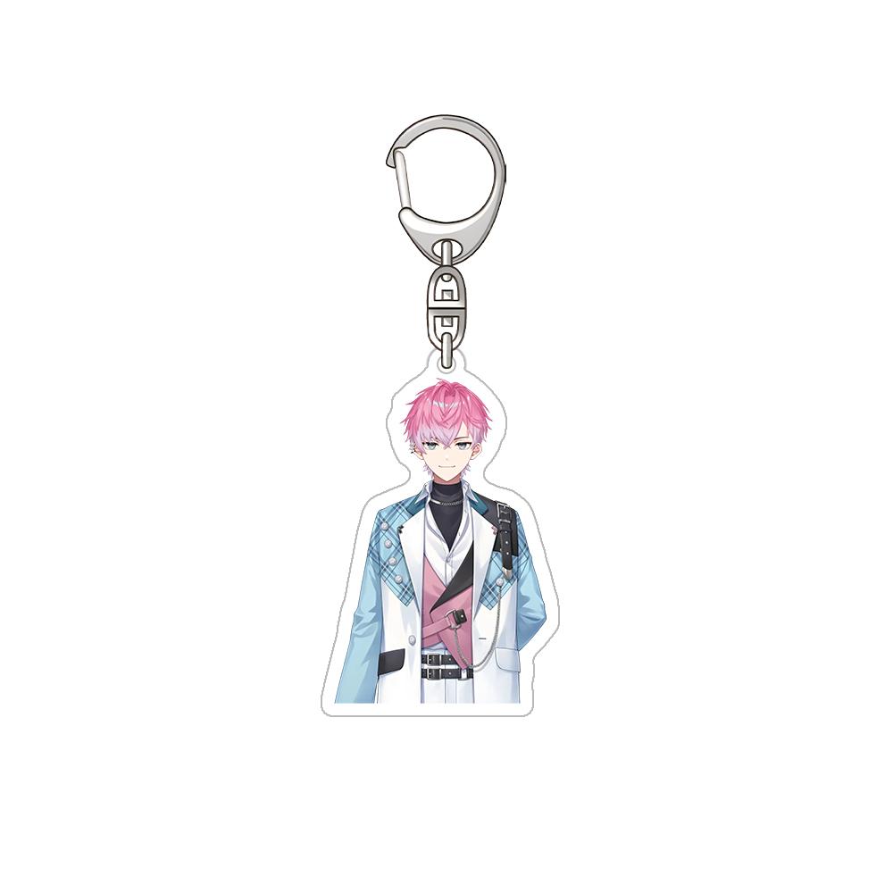 Nijisanji Yuhi Riri Shishhido Akari Higuchi Kaede Kenmochi Toya Debidebi Debiru Official Acrylic Keychain Bag pendant Fans Gifts