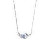 925 Sterling Silver Zircon Pendant Necklace Necklace Women Fashion Jewelry
