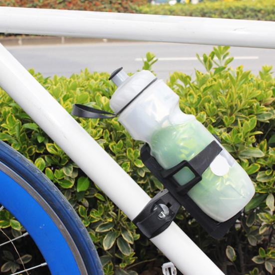 Puntos Bicycle Bike 360 Degrees Rotating Quick Release Water Bottle Holder Cage Rack