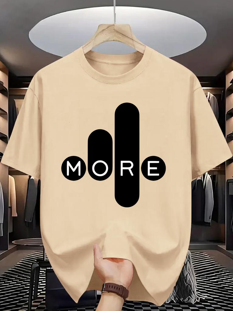 Unisexs summer pure cotton casual loose fashion letter pattern printed comfortable sports round neck short sleeved Tshirt top