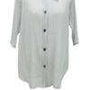 Shiz Madam Women Pleated Collar Long Shirt T57131