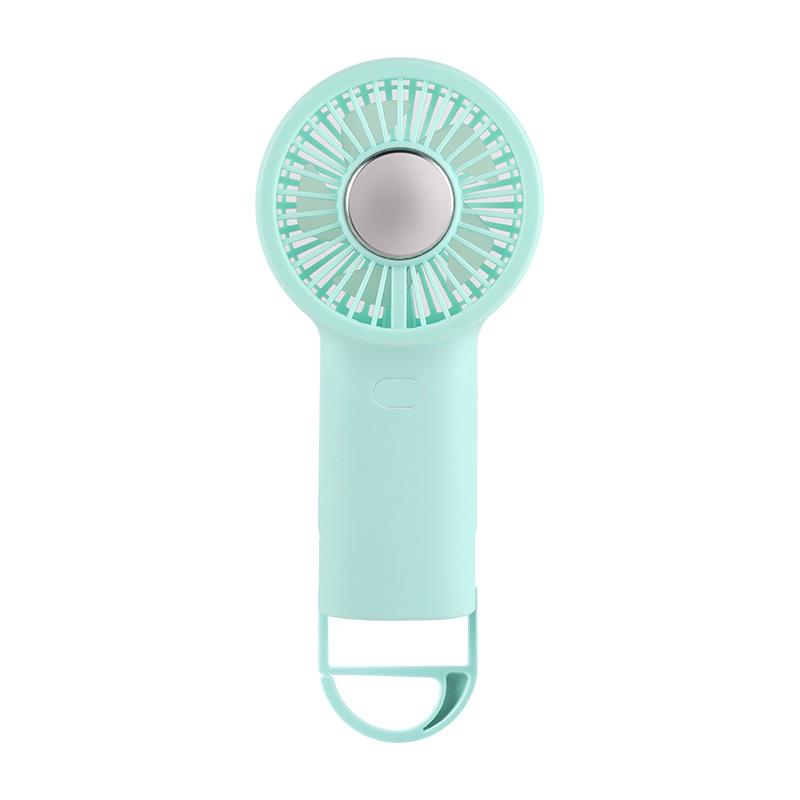 Macaron USB Rechargeable Mini Portable Fan with Hanging Buckle Hot-Selling Fan
