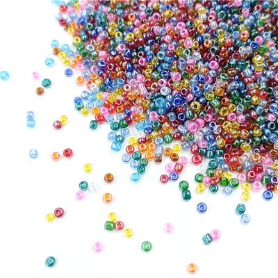 Výroba šperků 1000 ks pro náušnice náhrdelník akrylové prosové korálky korálky rokajl volné korálky DIY ručně vyráběný materiál náramek
