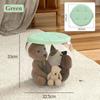 Multipurpose Doll Storage Stool - Plush Toy Organizer with Seat, Kids' Storage Bench for Bedroom,Stuffed Animals & Toys
