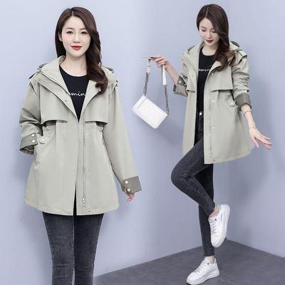 Giacca a vento comoda da indossare per le donne, stile coreano e alla moda