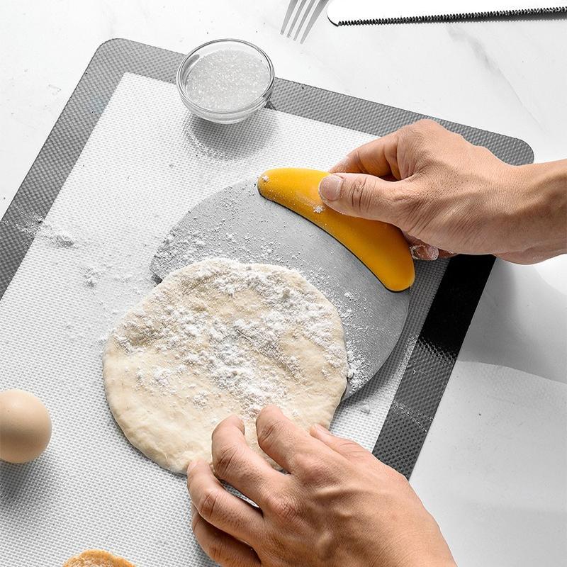 Oțel inoxidabil tort copt Scraper făină Cutter aluat lapte zahăr tăiere cuțit cremă răzuire cuțit bucătărie instrumente de copt