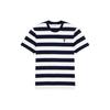 Camiseta Listrada Ami UTS038JE0069-004