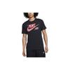 Sportswear Logo Print Short Sleeve T-Shirt Men Tops Black FQ3758-010