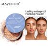 MAYCHEER Long-lasting Waterproof Loose Powder for Natural Contouring, Concealing, and Brightening Without Caking.