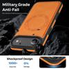 For iPhone Air Case Compatible with MagSafe Leather Back Phone Cover