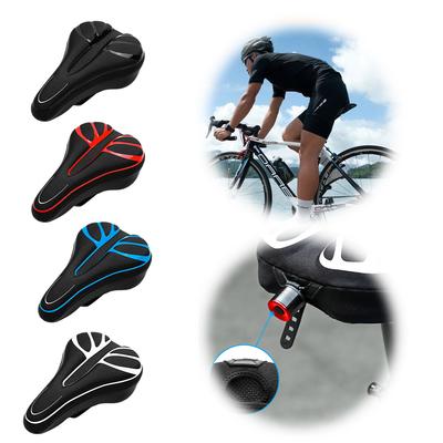 Bicycle Seat Cover Anti-Slip Bike Cushion Cover Breathable Cycling Cushion Seat Protector Outdoor Biking Accessories