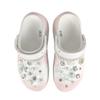 Crocs Crush Clog EVA Strawberry Fruit Buckle Hand-Painted Graffiti Casual Fashion Versatile Hole Shoes Unisex White