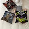 Funda para Almohada Personalizada Banda de Heavy Metal G-Ghost Cubierta para Polvo Dormitorio Decoración Fiesta Infantil Funda de Almohada Regalo de Cumpleaños Niños
