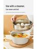 Mingjue Non-stick Maifan Stone Soup & Stew Double-ear Pot for Induction Cookers