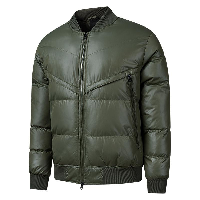 Manteau en coton d'automne et d'hiver pour hommes, Manteau en coton épais, Veste polyvalente coupe-vent à blocs de couleurs pour hommes avec capuche