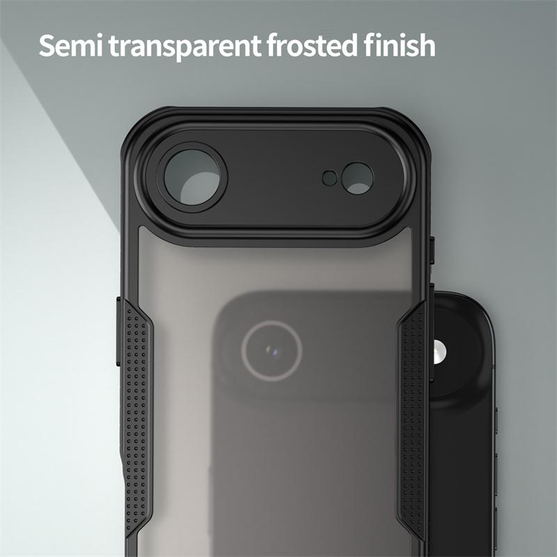 Translucent Phone Case For iPhone 17 Air Matte PC Armor Back Cover For iPhone 17 Air 17Pro Max Case Cover For iPhone 17 Air Case