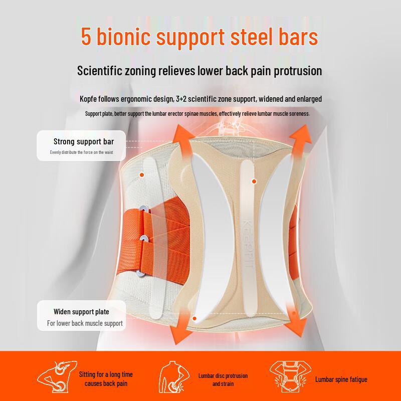 

Keepfit Electric Heated Lumbar Massager Belt