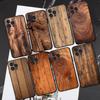 Wood Texture Art Phone Case For IPhone 17 16 15 14 11 12 13 Pro Max Plus Mini Soft Back Cover