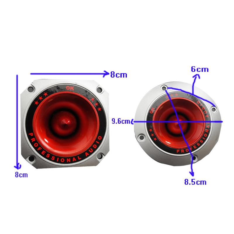 1Pcs Piezo Horn Speaker Tweeter Piezoelectric Head Driver Loudspeaker Treble