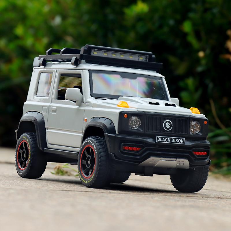 1/18 SUZUKI Jimny Alloy Car Model Diecasts Metal Toy Off-Road Vehicles Car Model High Simulation Collection Childrens Toys Gift