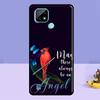 Cardinal Red Bird Case For Realme 13 10 11 12 14 Pro Plus C75 C67 C61 C55 C53 C51 C35 C21Y C25S GT 7 Pro 6 6T