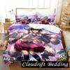 Dva Anime Overwatch Sengetøjssæt Enkelt Twin Fuld Queen King Størrelse Sengesæt Aldult Børneværelsessæt Kanin Anime Lagen Sæt