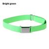 Gift Pants Strap Solid Color Boys Girls Alloy Buckle Waistband Kids Canvas Belt Adjustable
