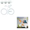  Round Betta Rings Nitrobacteria Toy For Betta Training Exercise Water Stability