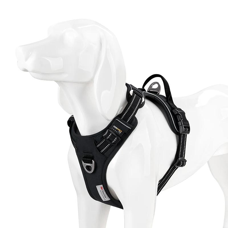 TRUE LOVE Pet Harness No Pull Nylon Riflettente Pet Harness Regolabile Comodo Controllo Step-in Brilliant Truelove TLH5654