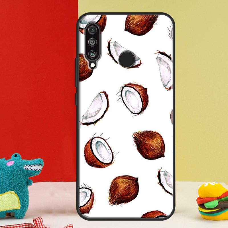 Summer Fruit Coconut For Huawei Nova 9 10 SE 12i 12s 11i 5T Y91 Y90 Y60 Y70 Y72 Y61 P60 Pro P20 P30 P40 Lite Case