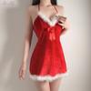 Yi Yue Christmas Lingerie Sexy Camisole Nightgown Temptation Role Play Set