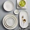 Elegant European Style Ceramic Dinner Plate