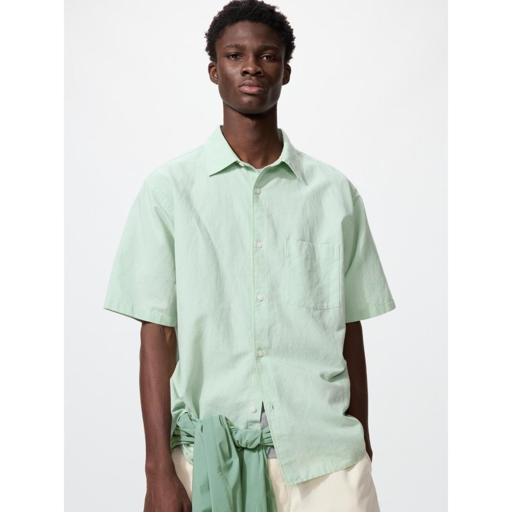 Uniqlo Japan Cotton Linen Shirt