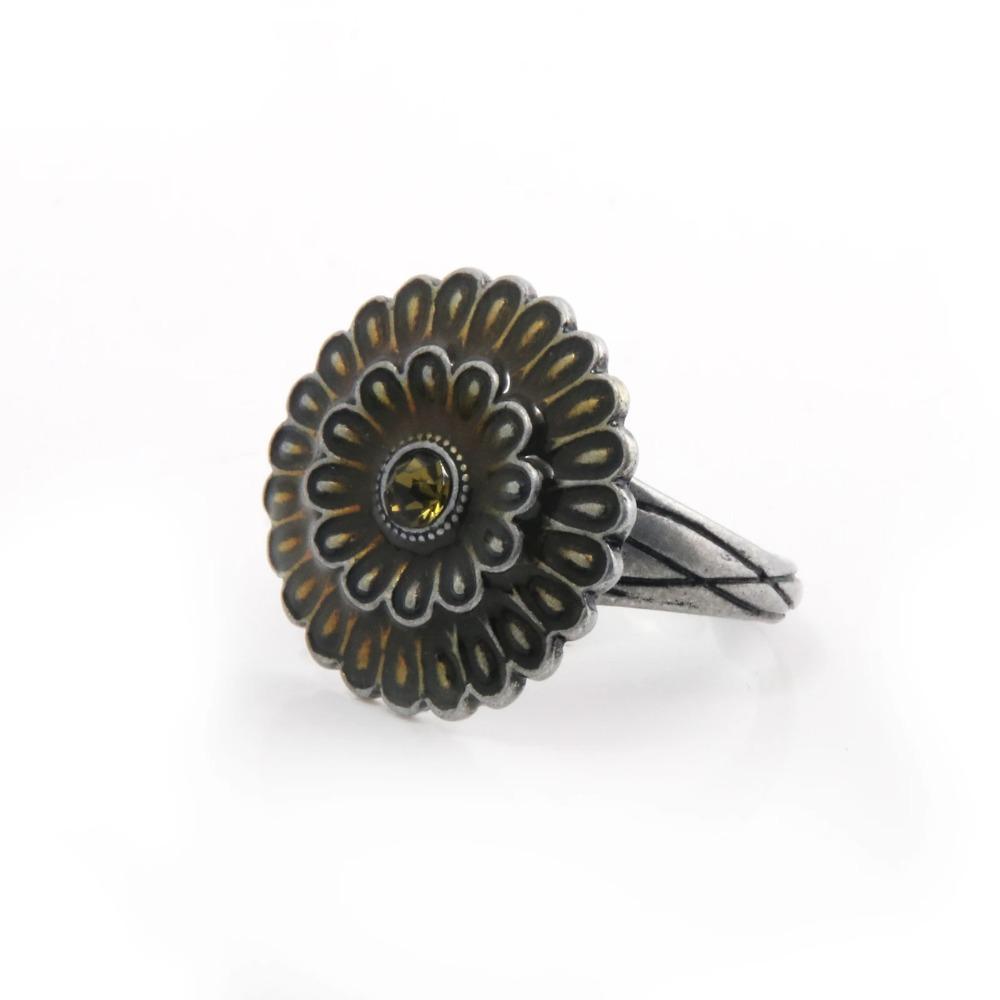 Dark Souls Series Adjustable Rings for Men Havel's Demon's Scar Chloranthy Badge Cosplay Jewelry Game Fans Accessories