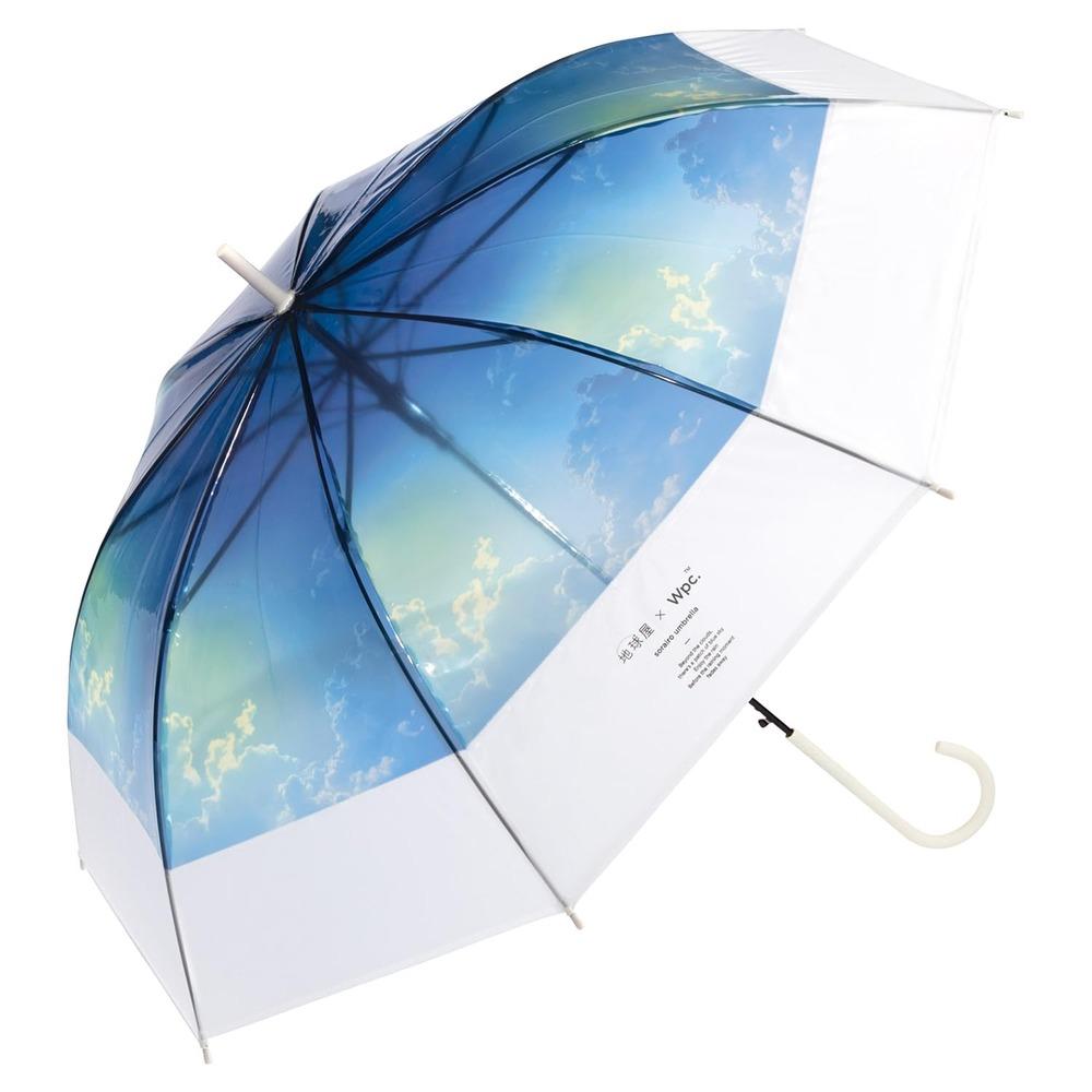 

2026 Wpc. Vinyl Umbrella Earth House Sky Blue Navy Long-lasting Long Parent Bone 60cm Large Jump Stylish Cute Commuting School Ladies Women