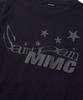 SAINTPAIN Sp Lettering Star Heavyweight Crop Long Sleeve Black