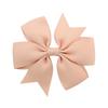 Hot Sale Solid Color Ribbon Fishtail Bow Hair Clip 40 Colors Children's Hair Clip Hair Accessories