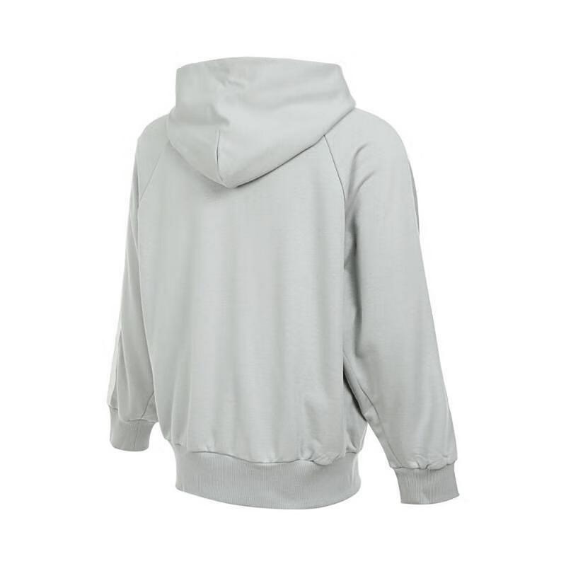 Adidas Casual Sports Simple Hooded Jacket Men Jackets Light-Gray JL6079