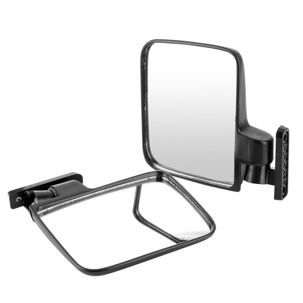 2pcs Club Cart Mirrors Door Side Rear View Exterior Vehicle Modification Accessory for Most ATV