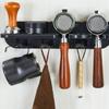 Wall Mounted Coffee Utensil Storage Rack Minimalist Espresso Portafilter Holder  Home Kitchen